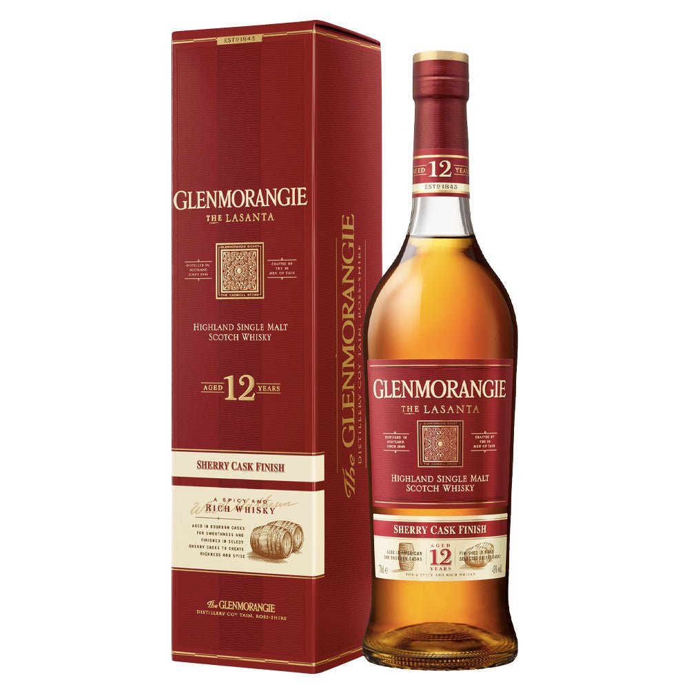 Buy Glenmorangie Glenmorangie Lasanta 12 Year Old Single Malt Scotch Whisky (700mL) at Secret Bottle