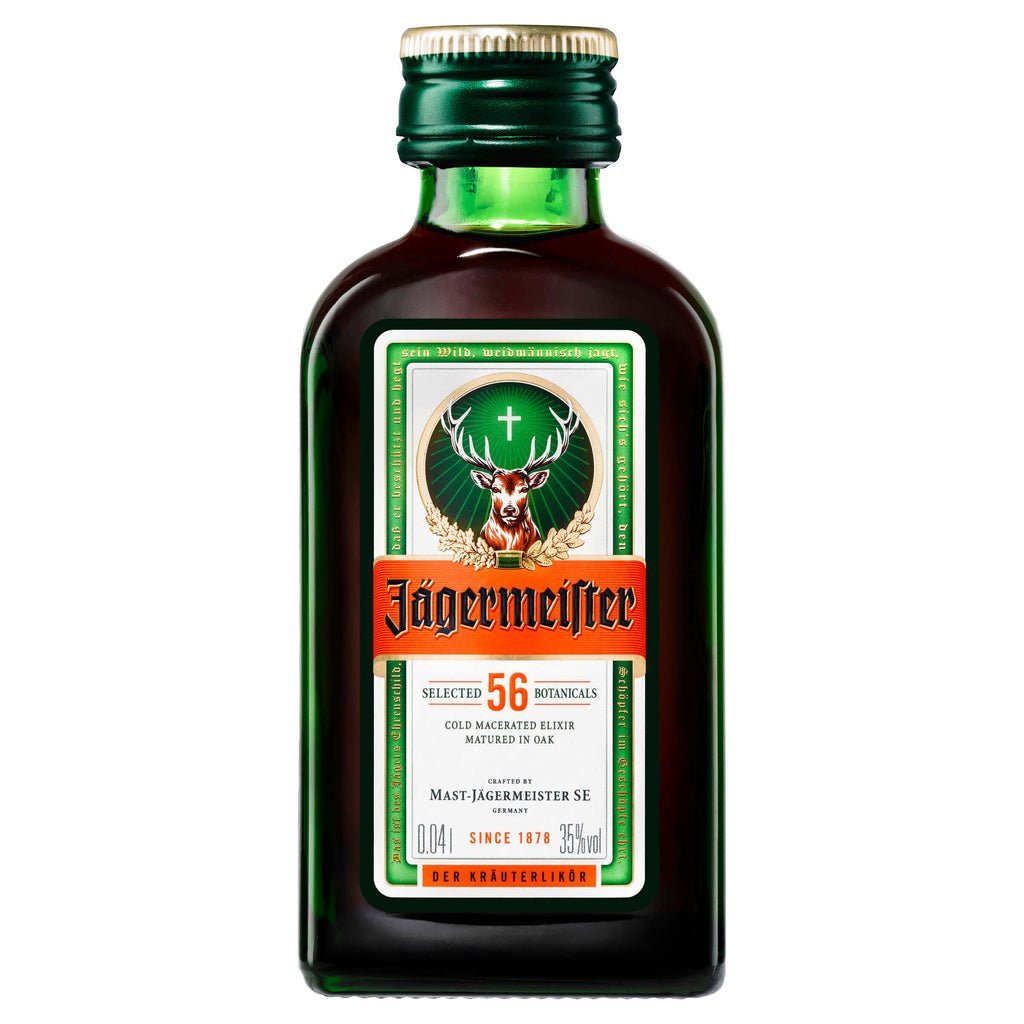Buy Jägermeister Jägermeister Herbal Liqueur Miniature (40mL) at Secret Bottle