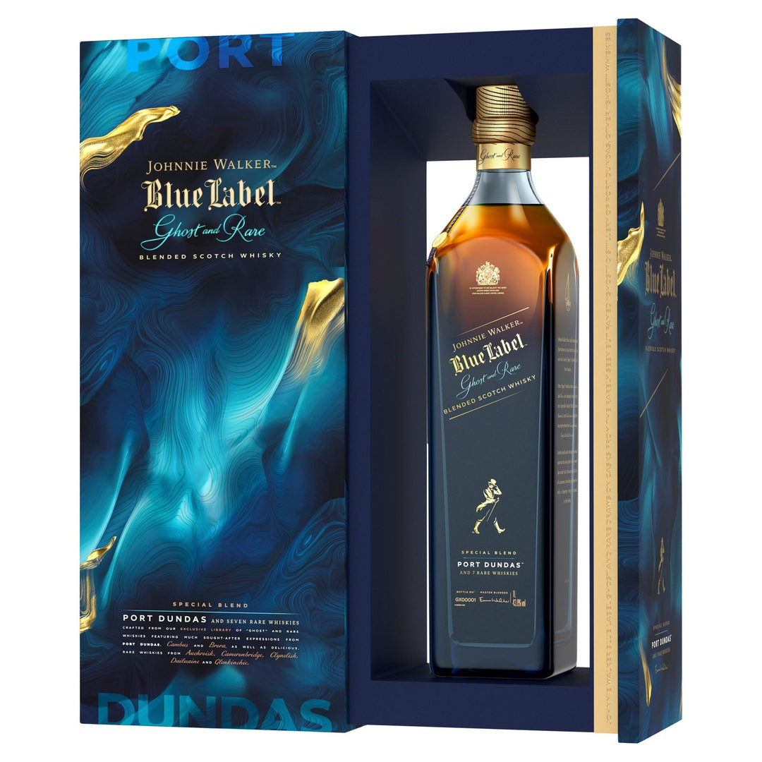 Buy Johnnie Walker Johnnie Walker Blue Label Ghost & Rare Port Dundas Scotch Whisky (700mL) at Secret Bottle
