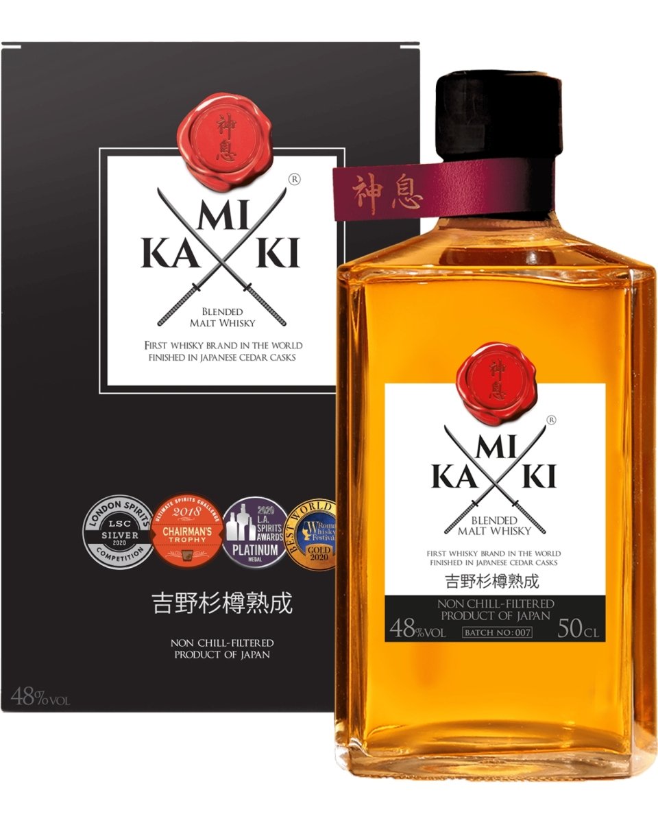 Buy Kamiki Kamiki Original Blended Malt Japanese Whisky (500mL) at Secret Bottle