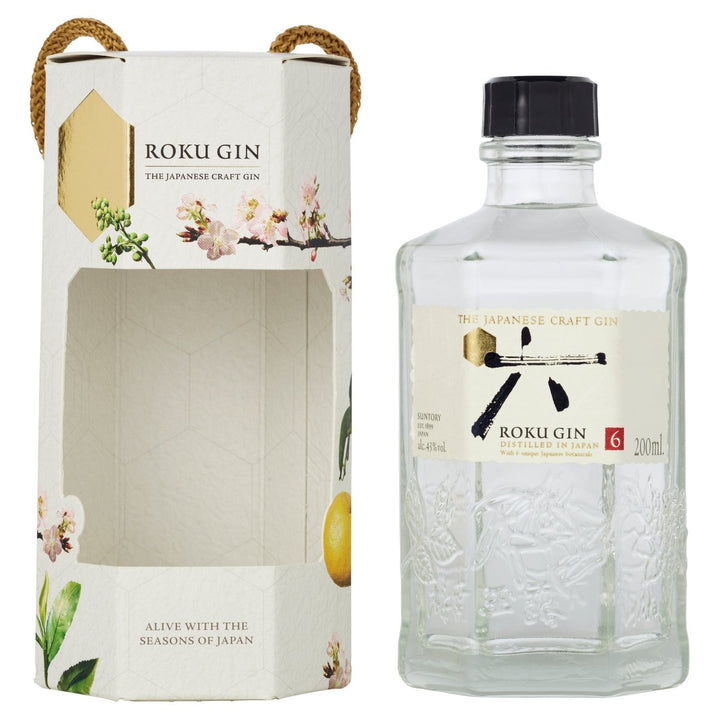 Buy Roku Roku Japanese Gin Gift Carton (200mL) at Secret Bottle