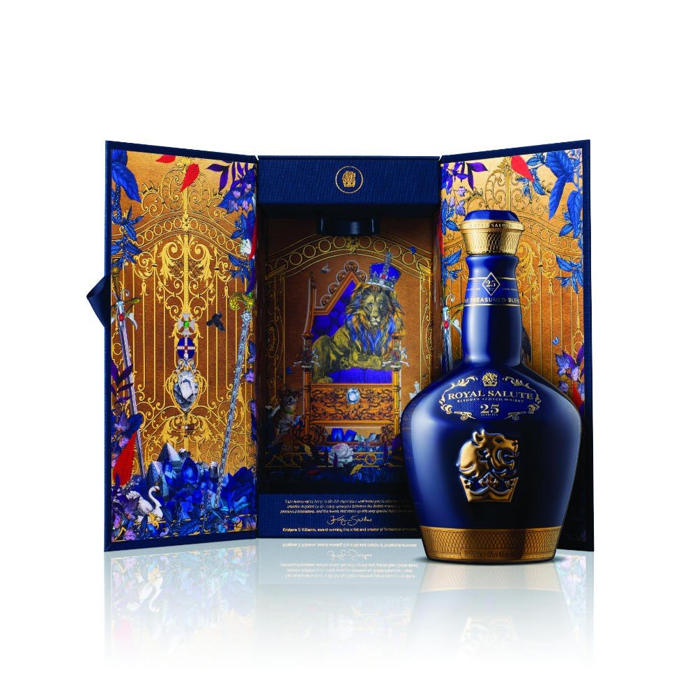 Buy Chivas Regal Royal Salute 25 Year Old The Treasured Blend Scotch Whisky (700mL) at Secret Bottle