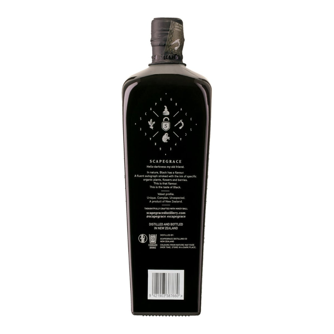 Buy Scapegrace Black Scapegrace Black Gin (700mL) at Secret Bottle