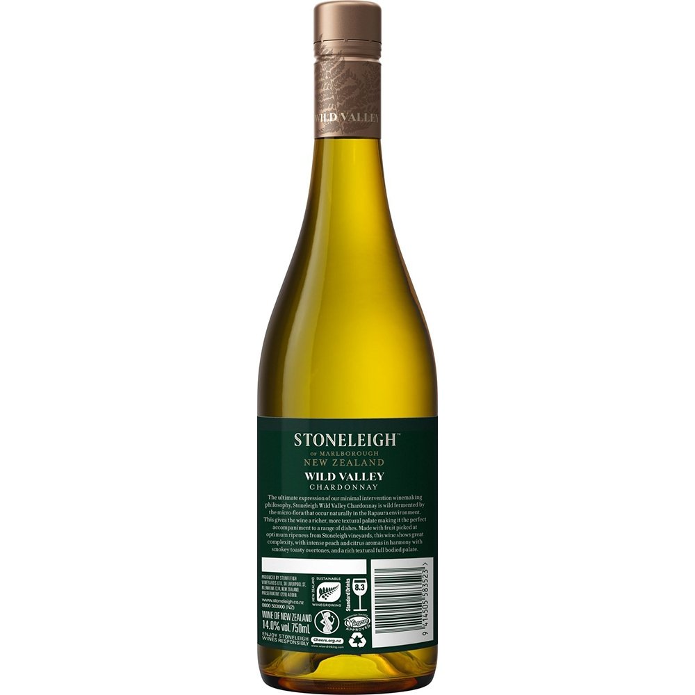 Buy Stoneleigh Stoneleigh Wild Valley Marlborough Chardonnay (750mL) at Secret Bottle