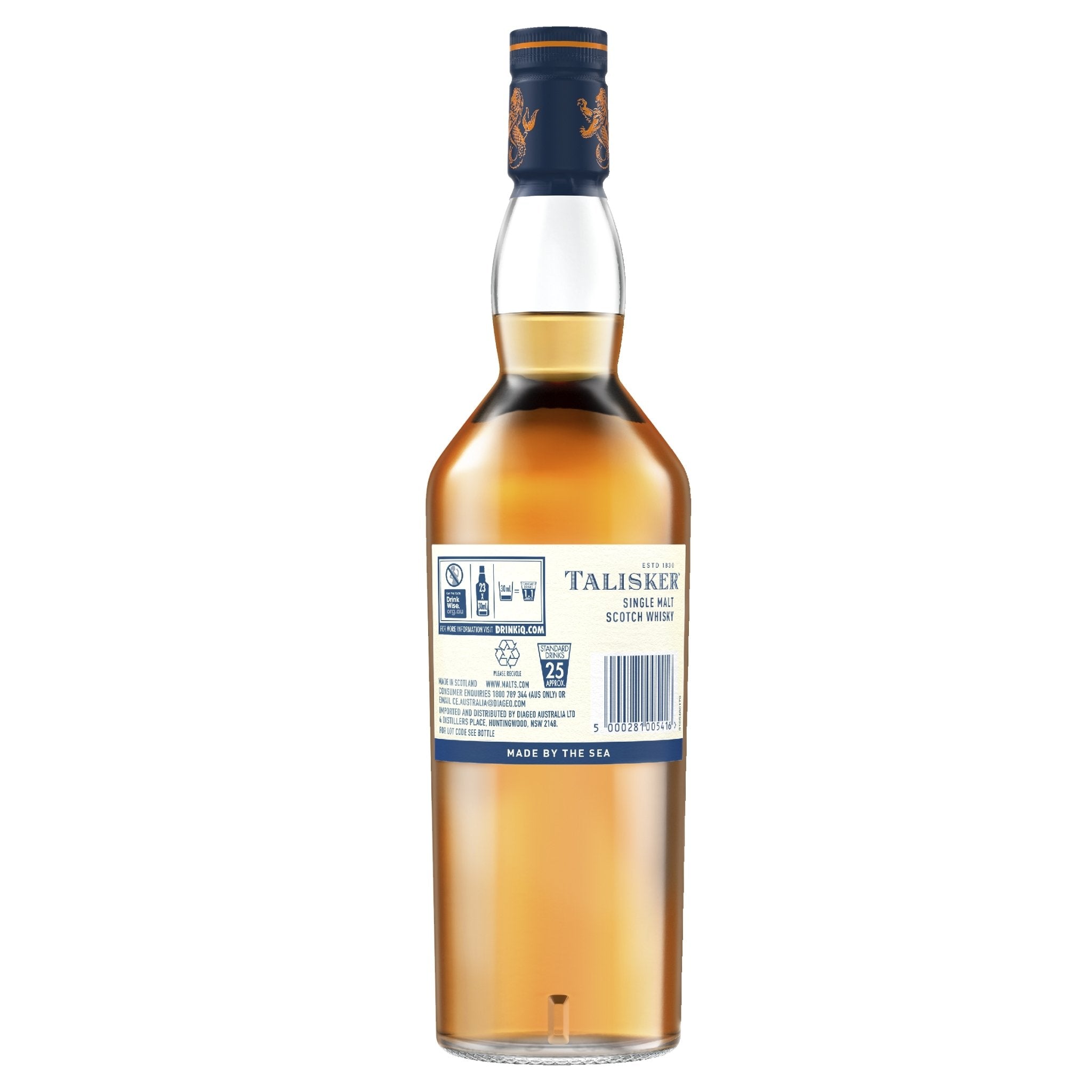 Talisker 10 Year Old Single Malt Scotch Whisky (700mL) – Secret Bottle