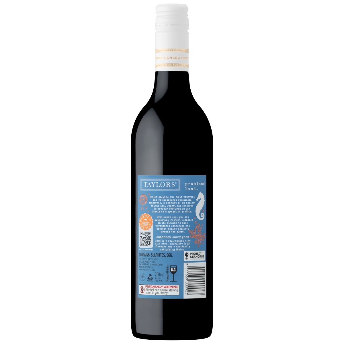 Taylors Promised Land Cabernet Sauvignon (750mL) - Secret Bottle