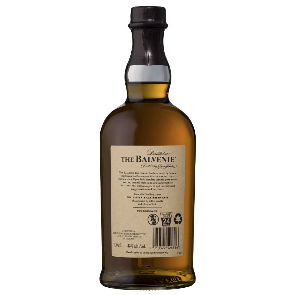 Buy The Balvenie The Balvenie 14 Year Old Caribbean Cask Single Malt Scotch Whisky (700mL) at Secret Bottle