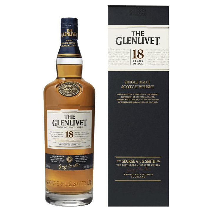 Buy The Glenlivet The Glenlivet 18yo Single Malt Scotch Whisky (700mL) at Secret Bottle