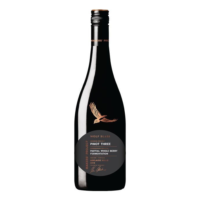 Buy Wolf Blass Wolf Blass Makers' Project Reserve Pinot Three 2020 (750mL) at Secret Bottle